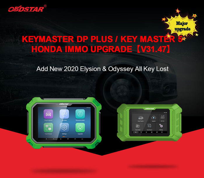 obdstar Adds 2020 Elysion Odyssey all keys lost 