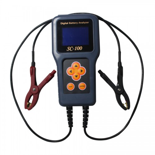 SC100 digital car battery analzyer tool