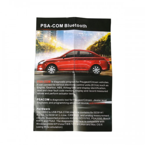 PSA-COM PSACOM Bluetooth Diagnose- und Programmierwerkzeug für Peugeot / Citroen Ersatz fuer Lexia-3 PP2000