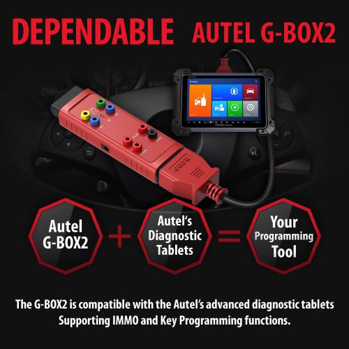 AUTEL G-BOX2 Tool for Mercedes Benz All Keys Lost Work with Autel MaxiIM IM608