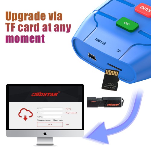 OBDSTAR X-100 PRO Auto Key Programmer (C+D) Type for IMMO+Odometer+OBD Software Support EEPROM Function Promotional Specials