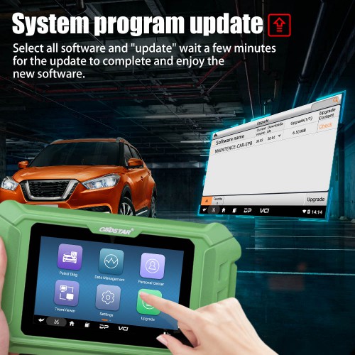 OBDSTAR X200 Pro2 Oil Reset Tool Android 5.1.1 operating system