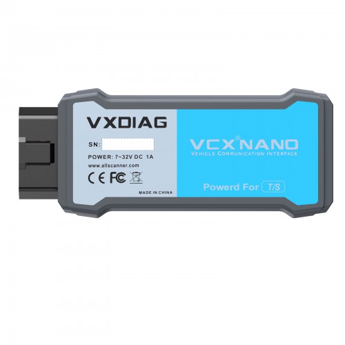 VXDIAG VCX NANO for TOYOTA Techstream V18.00.008 Compatible with SAE J2534 Free Shipping