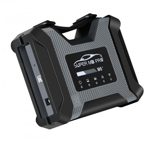 SUPER MB PRO M6+ for BENZ Trucks Diagnoses Wireless Diagnosis Tool  Plus 2024.3 SSD Supports DOIP