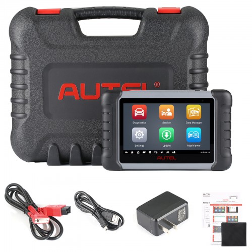 2024 Autel MaxiCOM MK808Z Android 11 Based Full System Diagnostic Tool with 40 Special Services Support FCA Auto Auth ABS Bleed Injector Coding