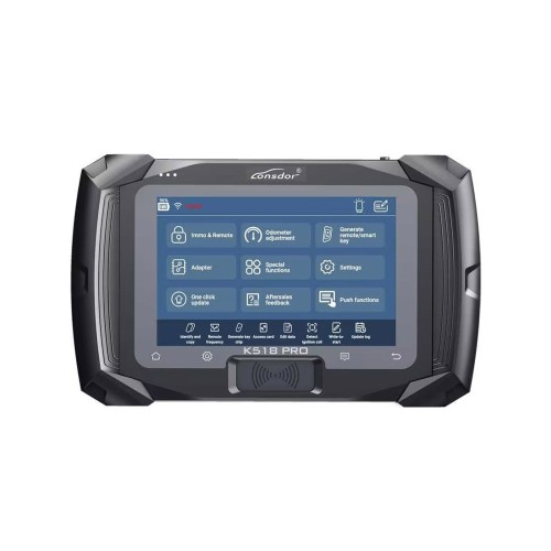 Lonsdor K518 PRO Full Configuration  Global Version All In One Key Programmer with 2pcs LT20, Toyota FP30 Cable, Nissan 40 BCM Cable, JCD