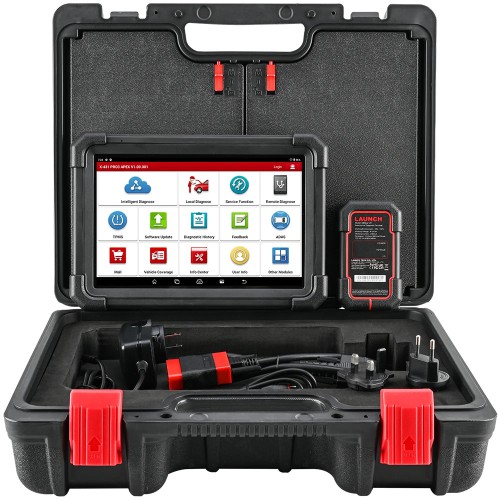 LAUNCH X-431 PRO3 APEX 10.1 inch Professional Diagnostic Scanner Support All Car Systems Diagnosis ,32+ Reset Functions,ECU Coding Global Version