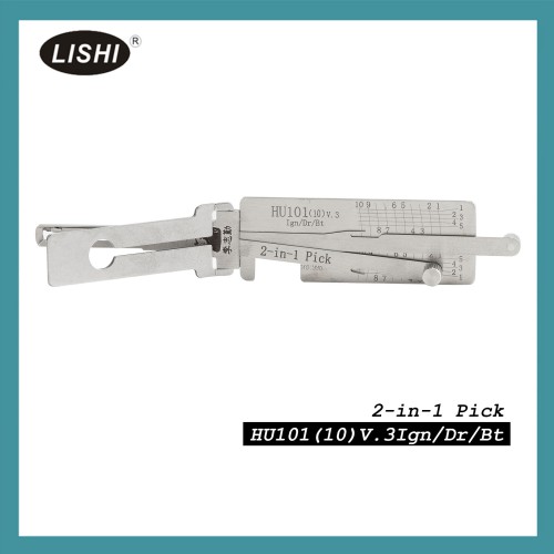 LISHI Ford, jaguar land rover Volvo  HU101 2-in-1 Auto Pick and Decoder