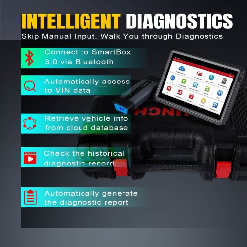 LAUNCH X431 PRO5 PRO 5 Car Intelligent Diagnosis Tool Plus Heavy Duty Truck Software License for Launch X431 PAD V/ PAD VII Get Free Adapter Set