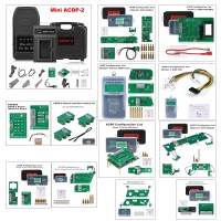 Yanhua Mini ACDP-2 Locksmith Package with Module 1/2/3/7/9/10/12/20/24/29 and B48/N20/N55/B38 Bench Board for BMW Land Rover Porsche Volvo Audi