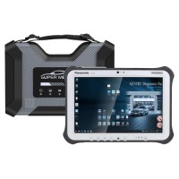 WIFI Super MB Pro M6+ Full Version DoIP Benz With 1TB HDD for BENZ Xentry and BMW ISTA-D ISTA-P Software Plus Panasonic FZ-G1 I5 Tablet Ready to Use