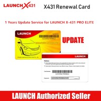 1 Years Update Service for LAUNCH X-431 PRO ELITE