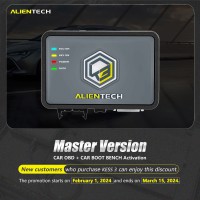 CAR OBD + CAR BOOT BENCH Activation for New Alientech KESS V3 Master Users