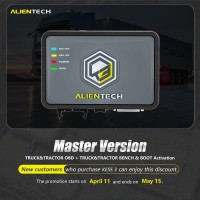ALIENTECH KESS3 V3 Master Version TRUCK&TRACTOR OBD + TRUCK&TRACTOR BENCH & BOOT Activation