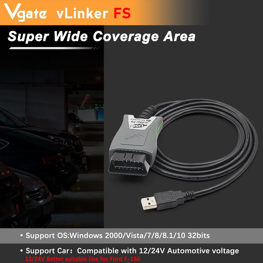 Vgate vLinker FS ELM327  vehicle support list