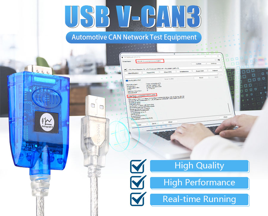 USB V-CAN3 Automotive CAN Network