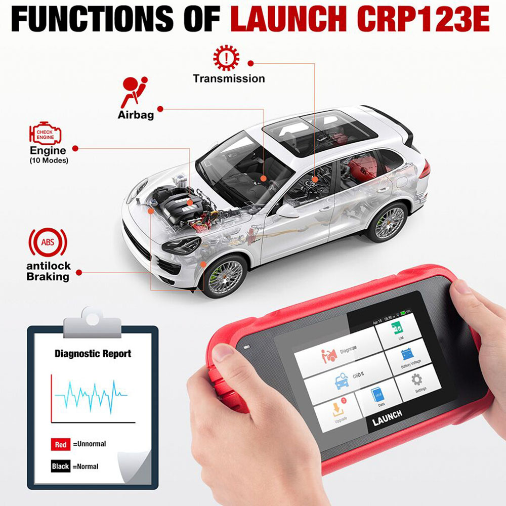 Launch CRP123E OBD2 Code Reader Diagnostic Tool 