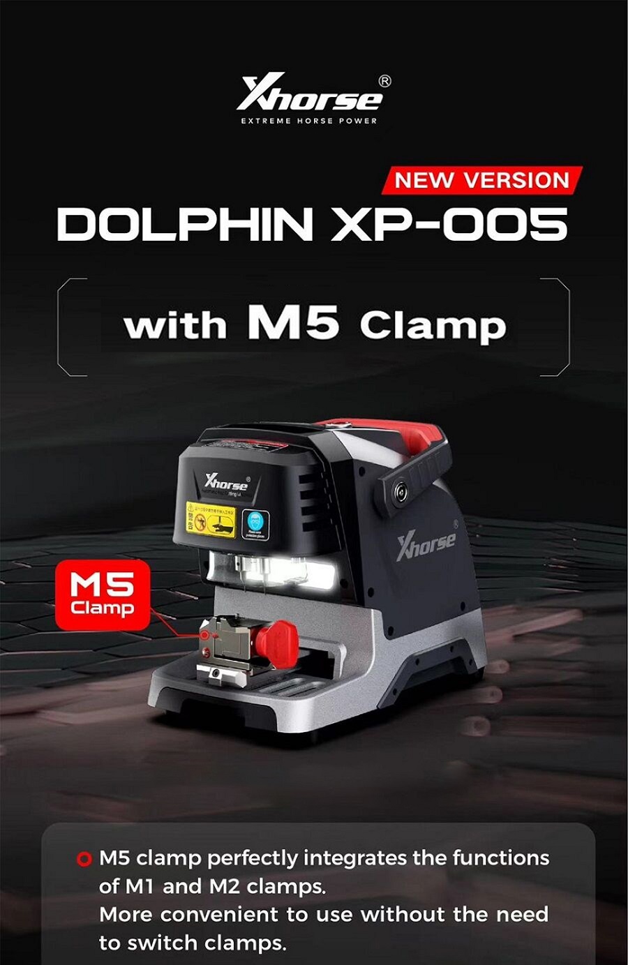 2024 Xhorse Dolphin XP-005 XP005 Cutting Machine