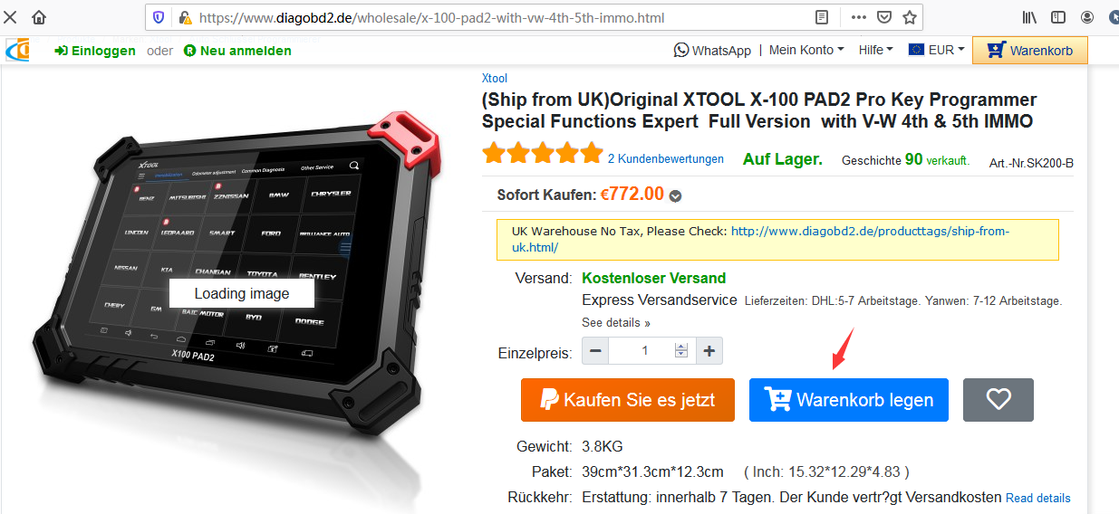 How to Use Coupon Code on DiagOBD2.de