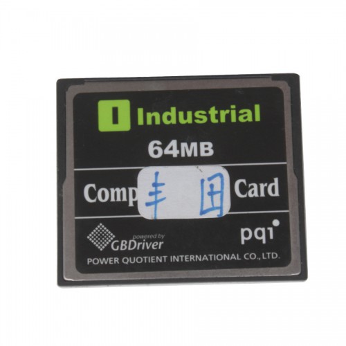 V2015.10 64MB TF Card for Toyota IT2( Toyota/Suzuki/Blank Card Available for Choose)