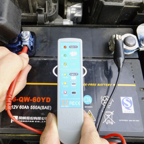 BioPower TECH Vehicle Charging System Analyzer Battery Tester