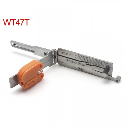 Auto Smart WT47T 2in1 decoder and pick tools( suitable for Saab)