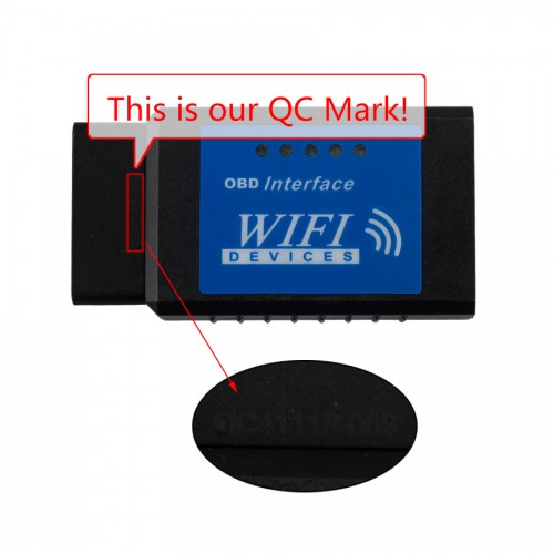 ELM327 V1.5 OBDII WiFi Diagnostic Wireless Scanner Apple IPhone Touch