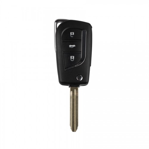 Remote Key Shell 3 Button  for Toyota Modified Flip 5 pcs/ lot