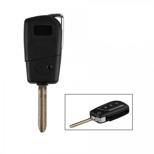 Remote Key Shell 3 Button  for Toyota Modified Flip 5 pcs/ lot