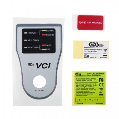 GDS VCI for KIA & HYUNDAI (RED) with Trigger Module Firmware V2.02 Software V15