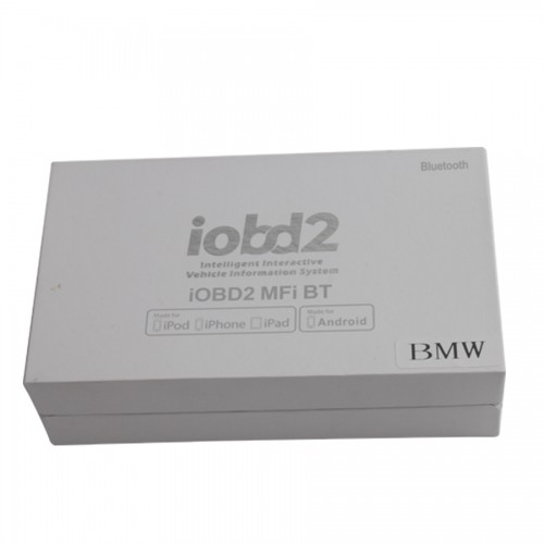 2015 Newest iOBD2 Bluetooth Diagnostic Tool for iPhone/iPad with Multi-language for BMW