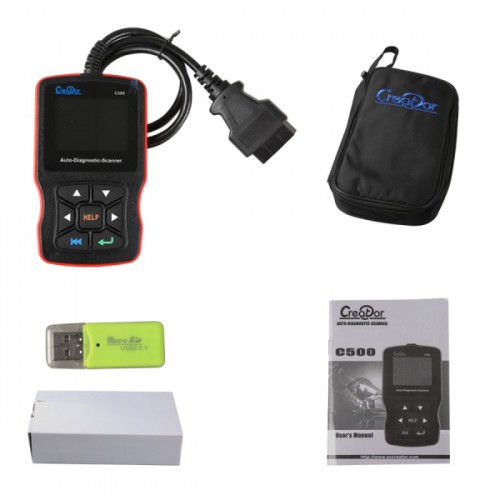Newest Creator C500 Auto Diagnostic Scanner for OBDII / EOBD / BMW/ Honda/ Acura