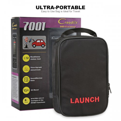 Launch CReader 7001 Full OBD2 Scanner/Scan Tool with Oil Resets Service