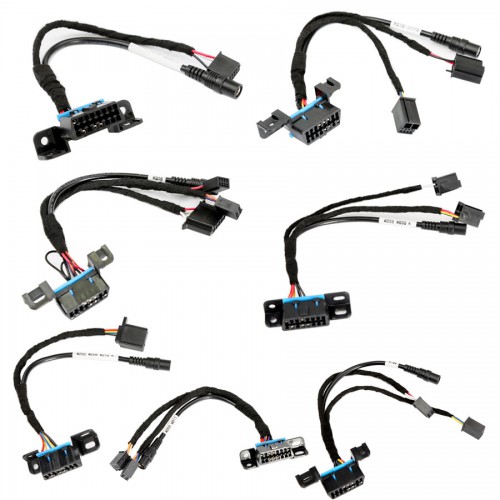 Mercedes Test Cable of EIS ELV Test Cables for Mercedes Works Together with VVDI MB BGA Tool 12pcs/lot  Ship from UK No Tax