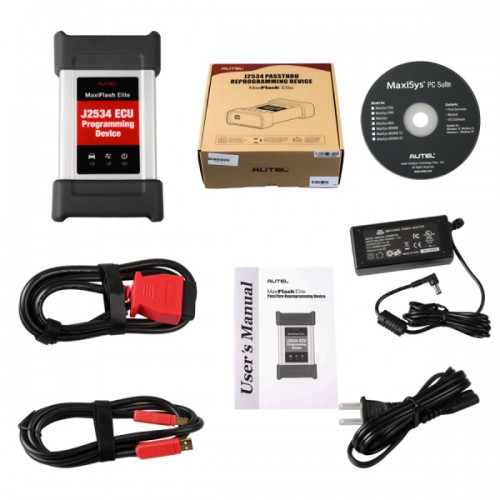 New Arrival Autel MaxiFlash Elite J2534 ECU Programming Tool Works with Maxisys 908/908P