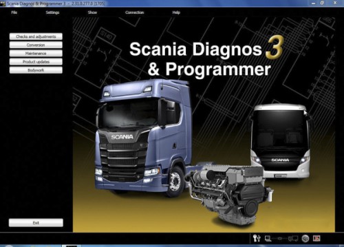 2017 Newest Scania VCI & VCI2 SDP3 V2.31 Software for Trucks/Buses Without USB Dongle