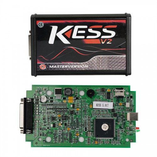 Kess V5.017 EU-Version mit grüner PCB Online-Version Unterstützung 140 Protokoll Nr. Token Limited