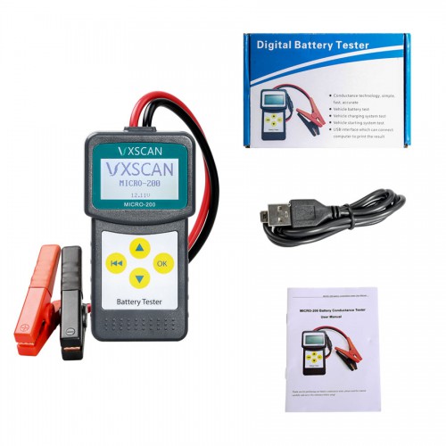 Auto Batterie Tester / Analysator MICRO-200 für 12 Volt Fahrzeuge
