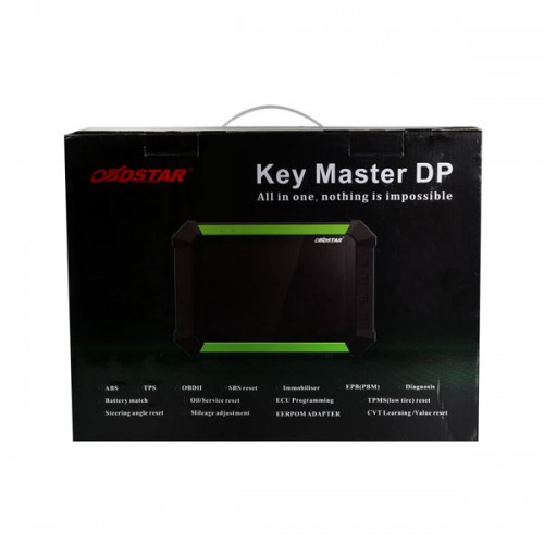OBDSTAR X300 DP Key Master DP Key Programmer Standard Configuration Immobilizer+ Odometer Adjustment+ EEPROM/PIC Adapter +OBDII+Toyota G & H Chip