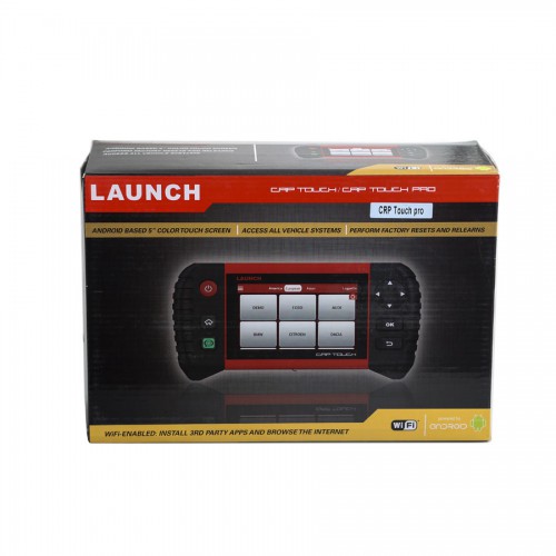 Launch Creader CRP Touch Pro 5.0" Android Touch Screen Full System Diagnostic Service Reset Tool Free Shipping