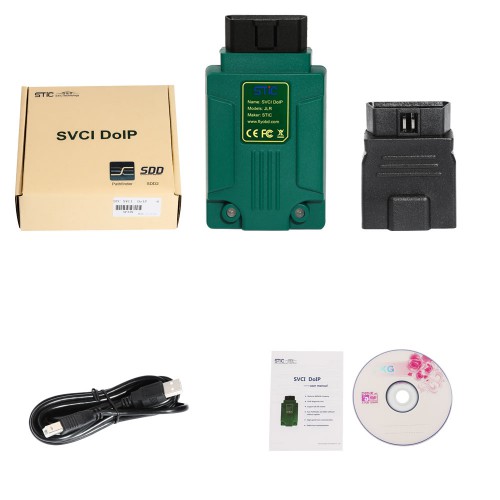 SVCI DoIP JLR Diagnostic Tool with PATHFINDER & JLR SDD V156 for Jaguar Land Rover 2005-2019 with Online Programming Function