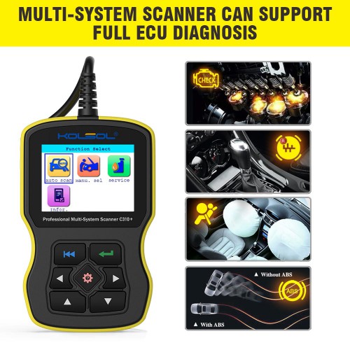 KOLSOL C310 Full System Scan Tool Code Scanner for BMW