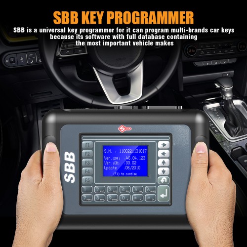 SBB key programmer release V33
