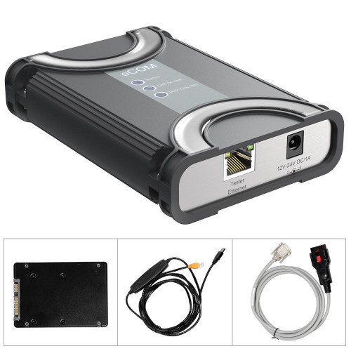 BENZ ECOM Support Diagnosis and Programming with USB Dongle for Latest Mercedes Till 2019