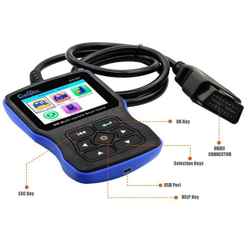 Creator C310+  for BMW Multi System Scan Tool V8.0