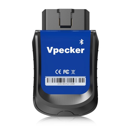 VPECKER E4 Easydiag Bluetooth Vollsystem OBDII Scan-Tool für Android Unterstützung ABS Entlüftung / Batterie / DPF / EPB / Injektor
