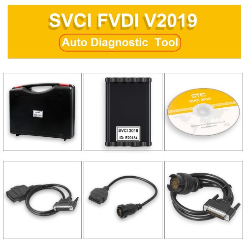 Original SVCI V2019 SVCI Diagnostic Tool Commander  Full Version With 18 Software
