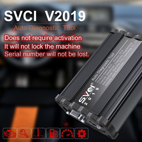 Original SVCI V2019 SVCI Diagnostic Tool Commander  Full Version With 18 Software