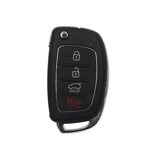 XHORSE XNHY03EN Wireless Universal  4 Buttons Remote Key Hyundai Style Flip Remotes for VVDI Key Tool English Version 5 pcs/lot
