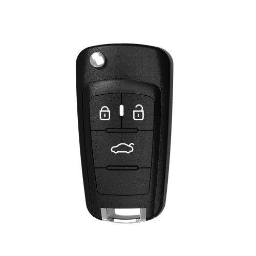 XHORSE XKBU00EN Wired Universal Remote Key Buick Style Flip 3 Buttons for VVDI VVDI2 Key Tool English Version 5 pcs/lot